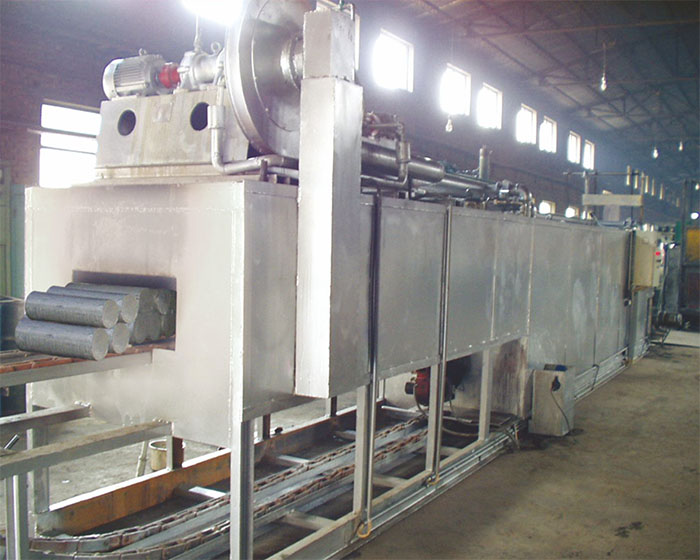 高效節(jié)能鋁棒加熱爐、長棒熱剪爐